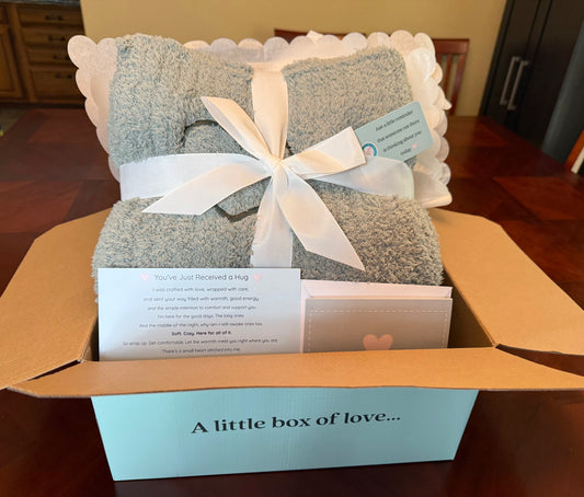 Sending You a Hug Signature Comfort Blanket | Thinking of You Gift